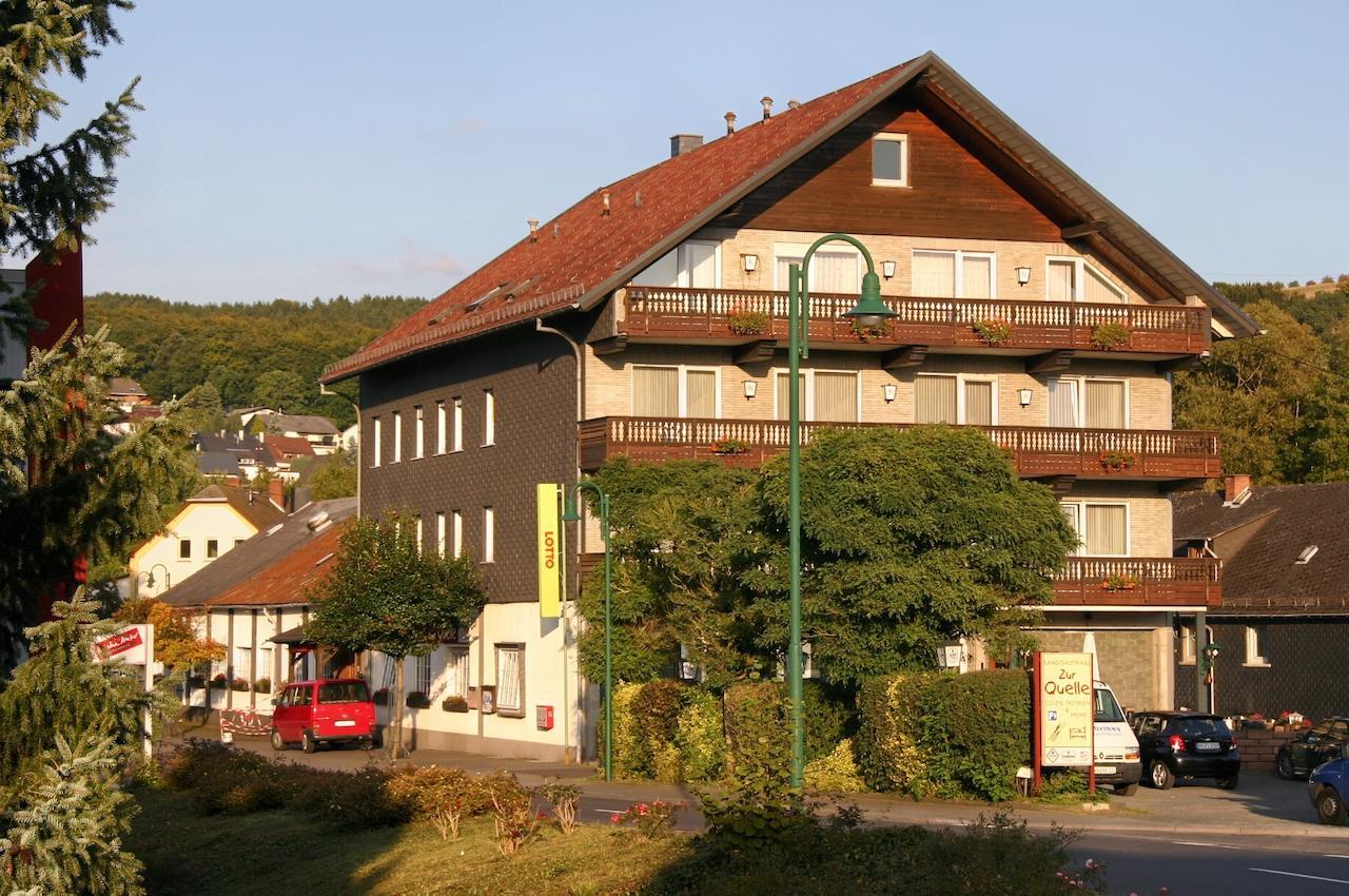 Gasthaus Zur Quelle Bad Marienberg Kültér fotó